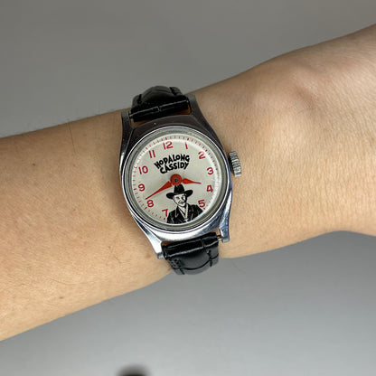 Reloj a cuerda de los años 60s Mujer / Hopalong Cassidy