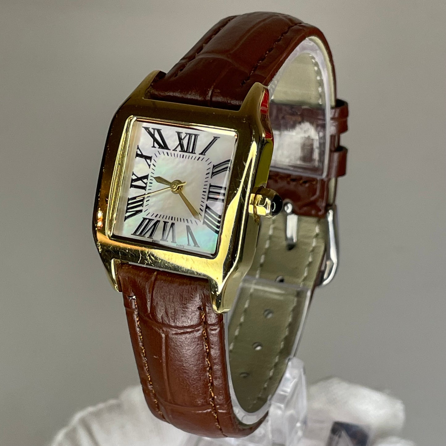 Reloj Bronzo Italia Mujer Swiss Parts Movement Bronce Circa 2012 ESCASO