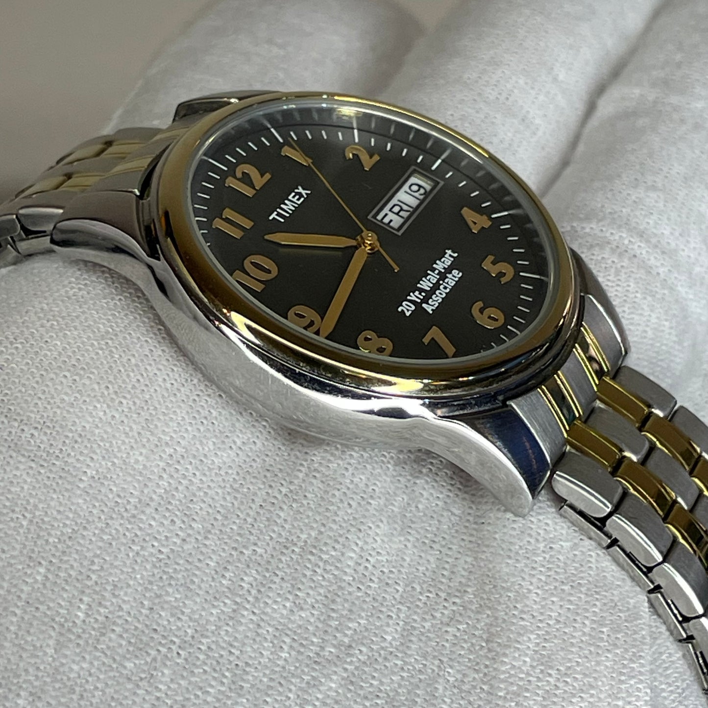Reloj Timex 20 Year Wal-Mart Associate Day-Date Indiglo Año 2004
