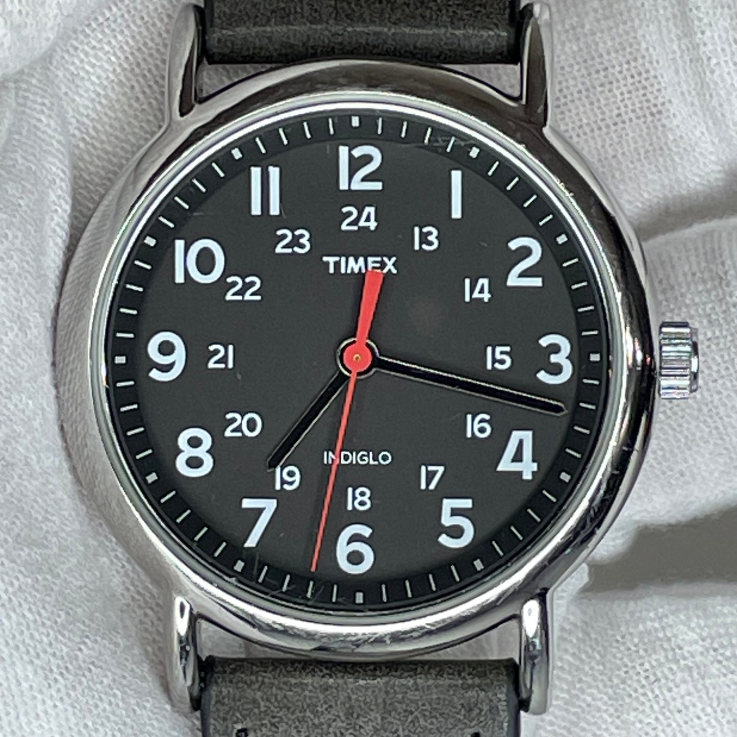 Reloj Timex Weekender T2N647 INDIGLO Field Watch 38 mm Año 2011