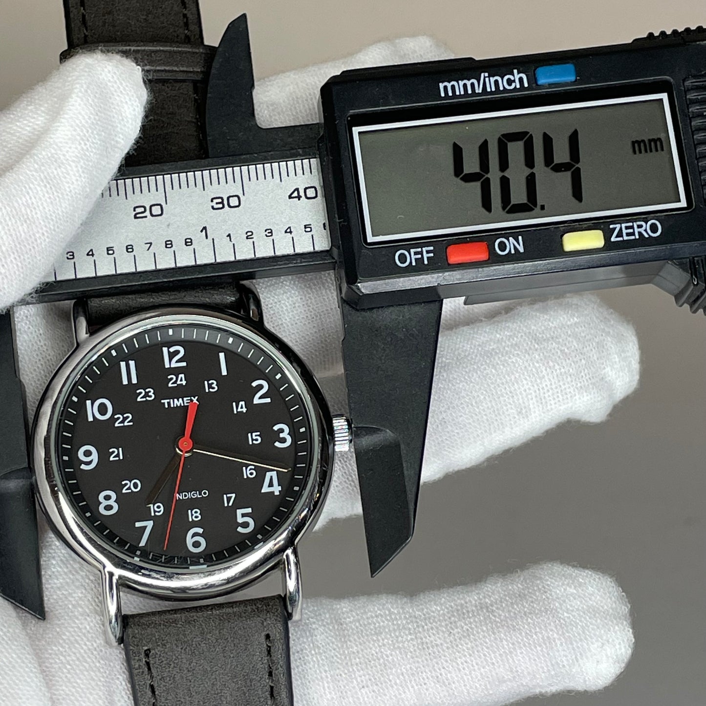 Reloj Timex Weekender T2N647 INDIGLO Field Watch 38 mm Año 2011