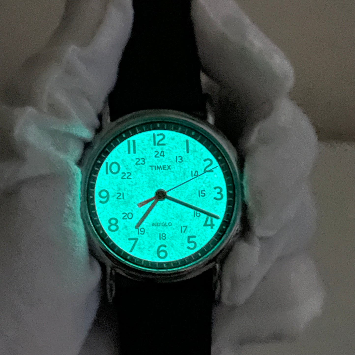 Reloj Timex Weekender T2N647 INDIGLO Field Watch 38 mm Año 2011