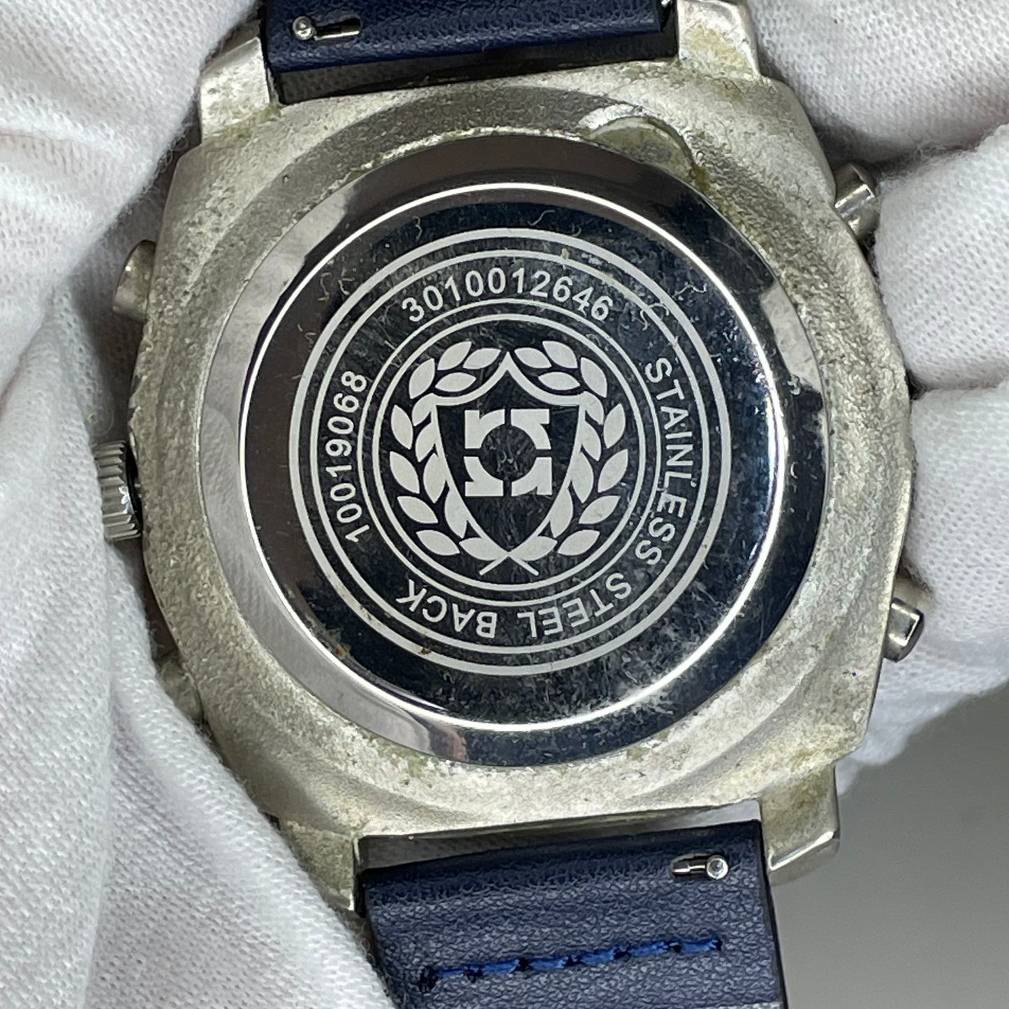 Reloj Kenneth Cole Reaction Ana-Digi Hombre Oversize 49mm Multifunción Año 2011