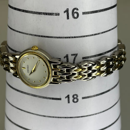 Reloj joya SEIKO 1N00-1H20 Mujer Bicolor Octubre 1991 ÚNICO