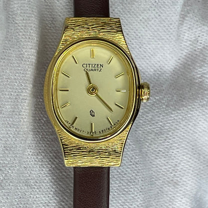 Reloj joya Citizen Quartz Impecable Vintage Años 80 Ultracompacto 18,1 mm