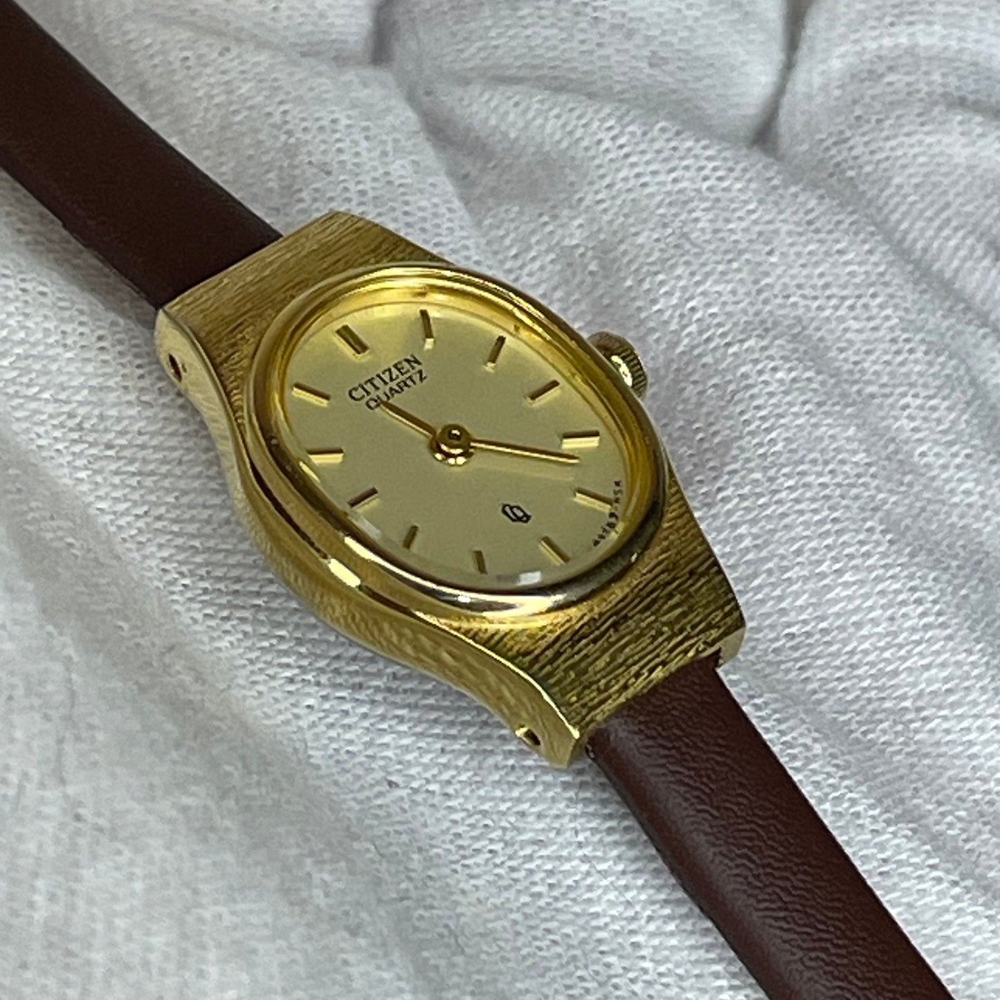 Reloj joya Citizen Quartz Impecable Vintage Años 80 Ultracompacto 18,1 mm