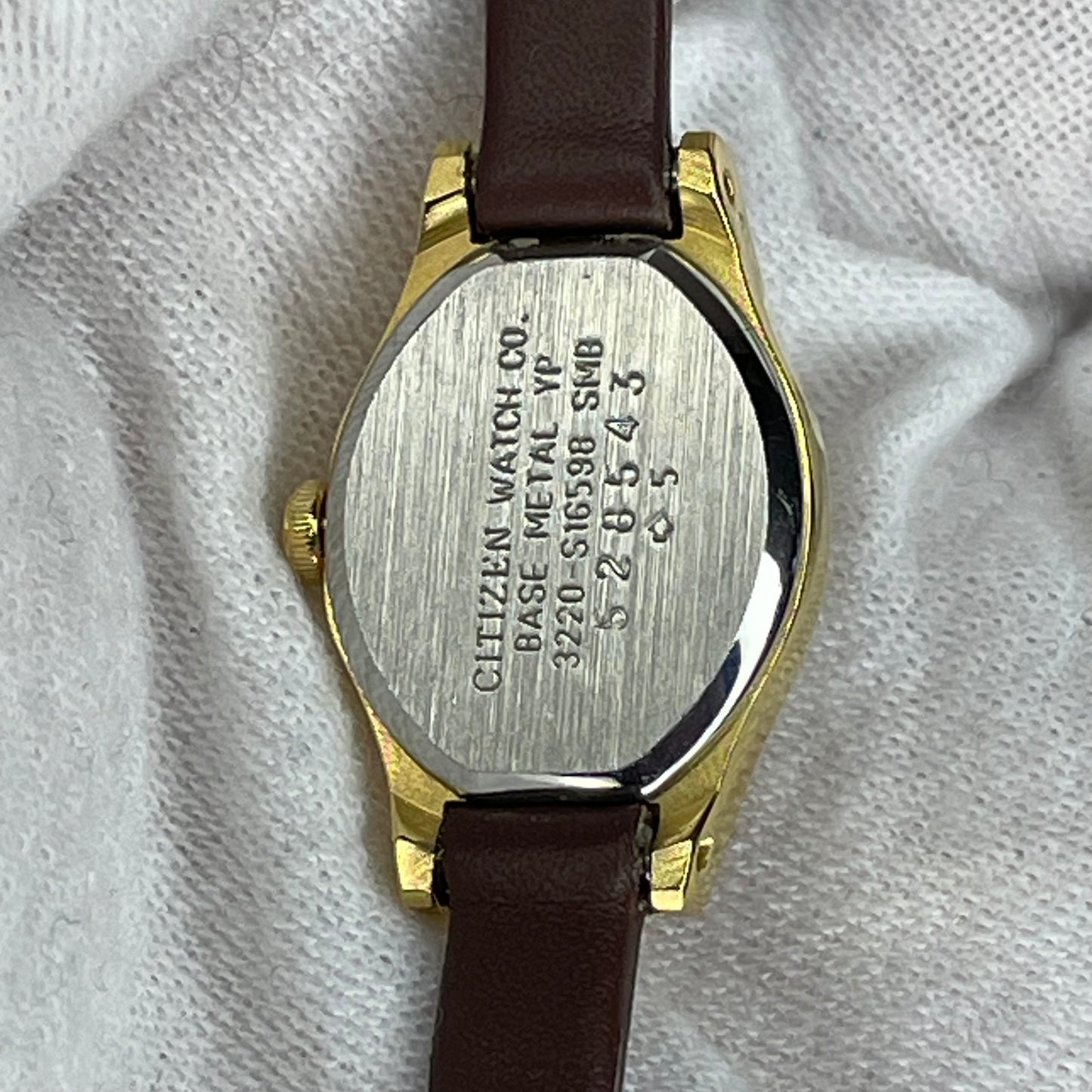 Reloj joya Citizen Quartz Impecable Vintage Años 80 Ultracompacto 18,1 mm
