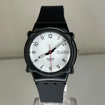 Reloj Swatch Once Again 1986 Day-Date 35 mm Swiss Pulsera Nueva
