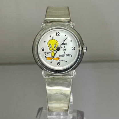Armitron Tweety Bird Warner Bros. 1994 Correa Original "Me pareció ver un lindo gatito"
