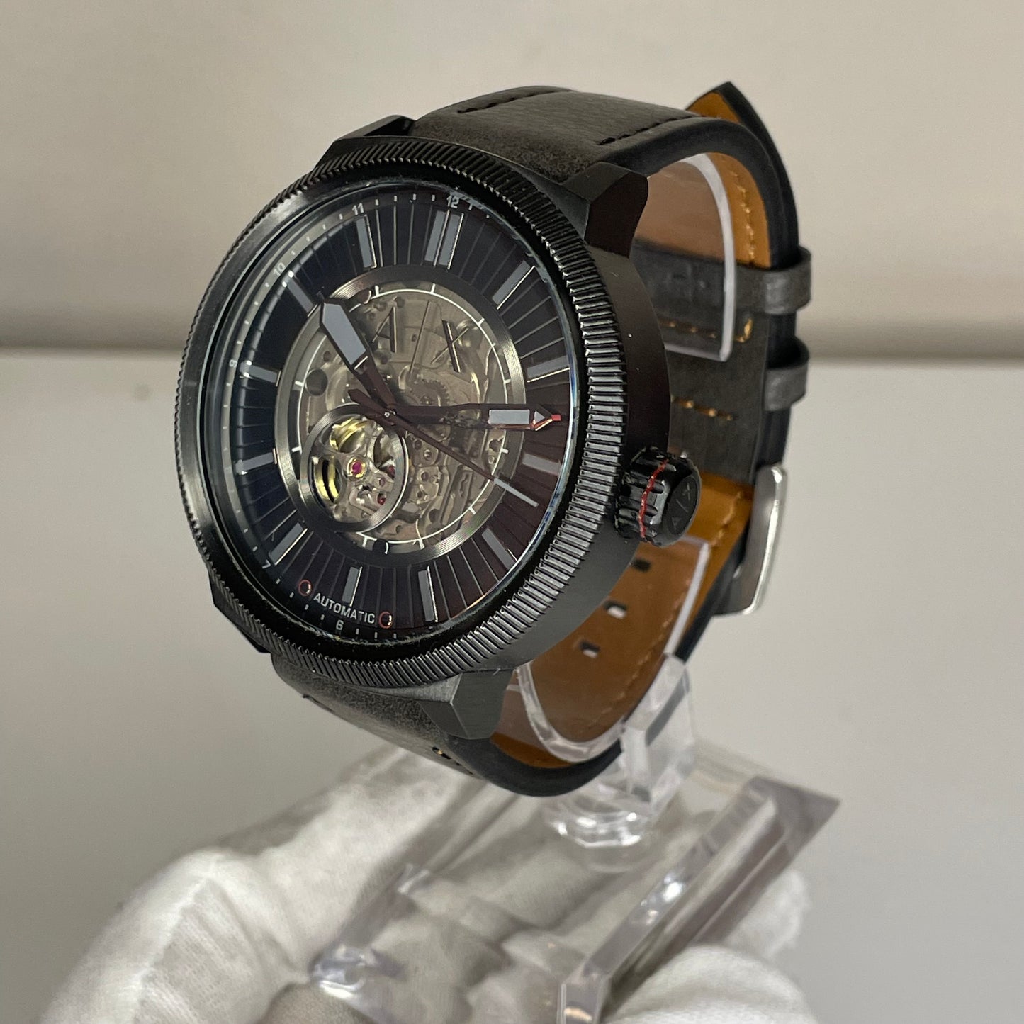 Reloj Armani Exchange AX1416 Hombre Automático Skeleton 2010s DESCONTINUADO