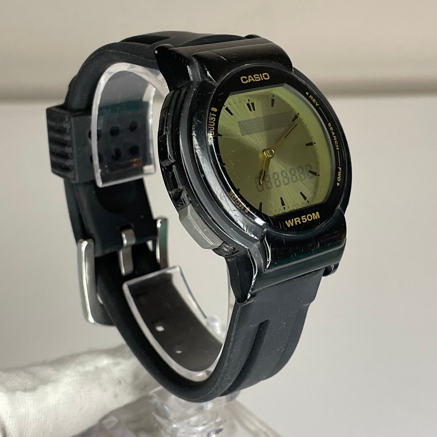 Reloj Casio ABX-52 Hombre Año 1994 Twincept Telememo 50 ESCASO