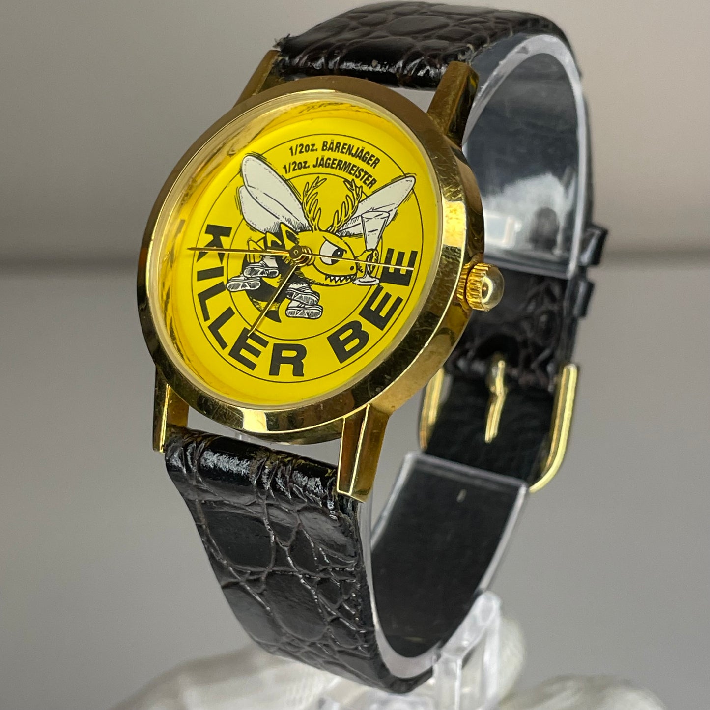 Reloj Killer Bee Máquina Japonesa SII Año 1992 Alemania Jägermeister ÚNICO