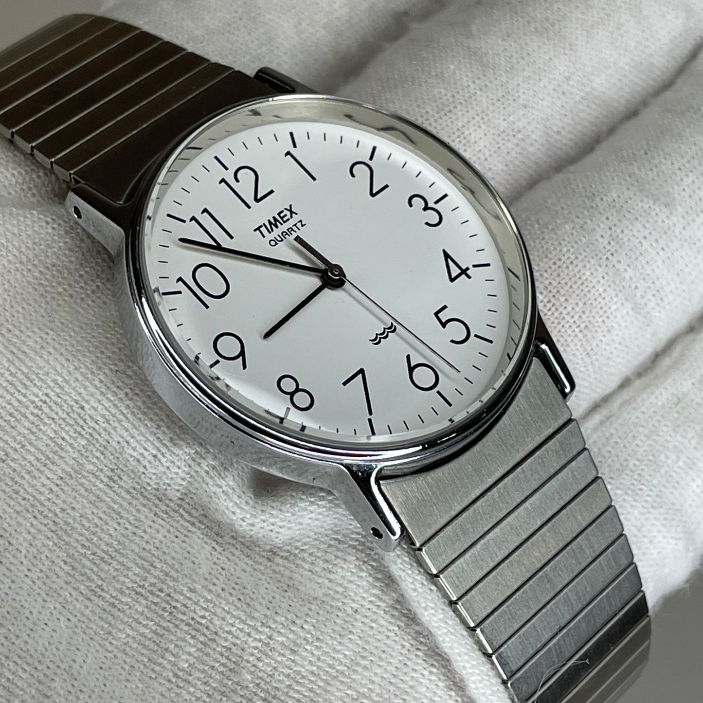 Reloj Timex Easy Reader Hombre 1988 / Pulsera Expandible Original y Pulsera Adicional