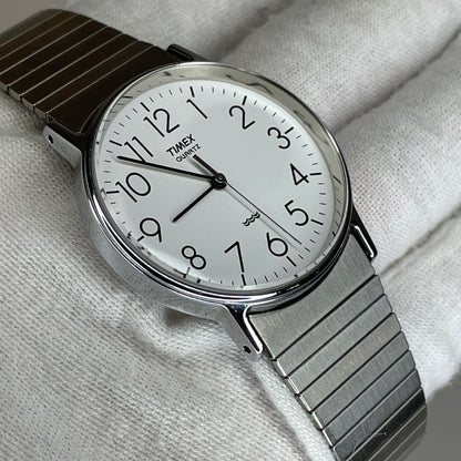 Reloj Timex Easy Reader Hombre 1988 / Pulsera Expandible Original y Pulsera Adicional