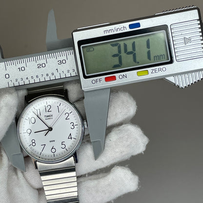 Reloj Timex Easy Reader Hombre 1988 / Pulsera Expandible Original y Pulsera Adicional