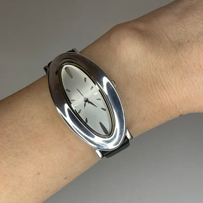 Reloj Pieza de Arte de plata real / Escultor: Robert Lee Morris / Sterling Silver Art 1999