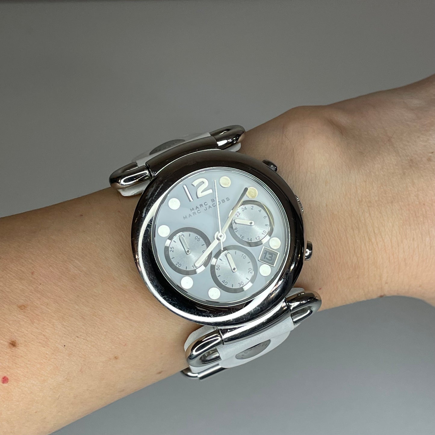 Reloj Marc By Marc Jacobs MBM1173 Mujer Blanco 2010s