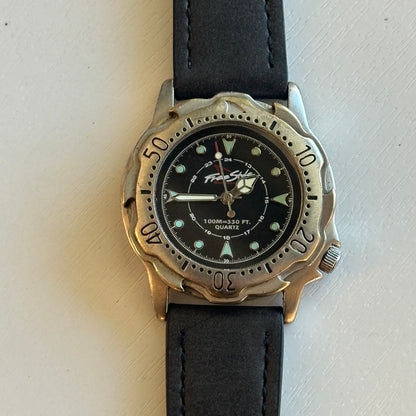 Reloj Freestyle Hombre Años 90´s Diver Surf Azul Escaso