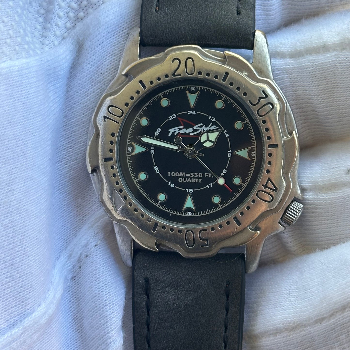 Reloj Freestyle Hombre Años 90´s Diver Surf Azul Escaso