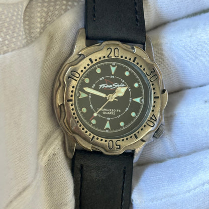 Reloj Freestyle Hombre Años 90´s Diver Surf Azul Escaso