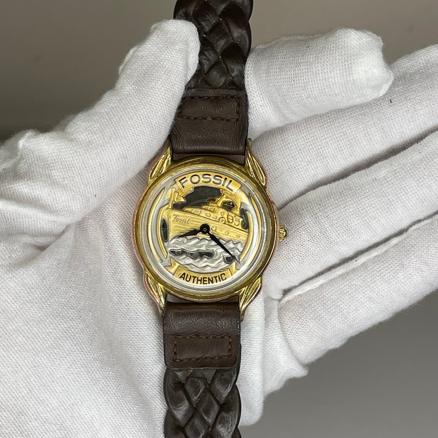 Reloj Floating Fossil SK-5070 Edición Limitada Año 1992 / Unidad núm. 1.367 de 10 mil