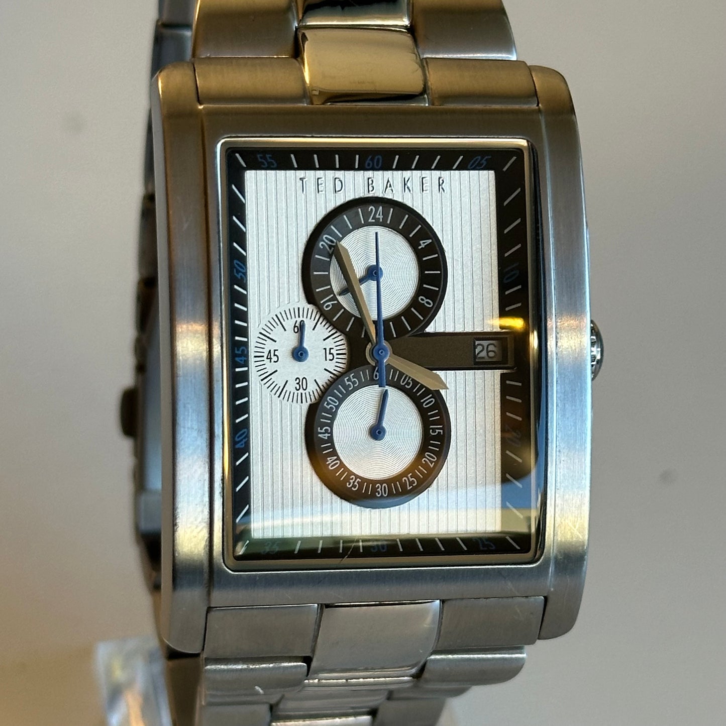 Reloj Ted Baker Hombre TE3020 Cronógrafo Estilo británico Año 2005
