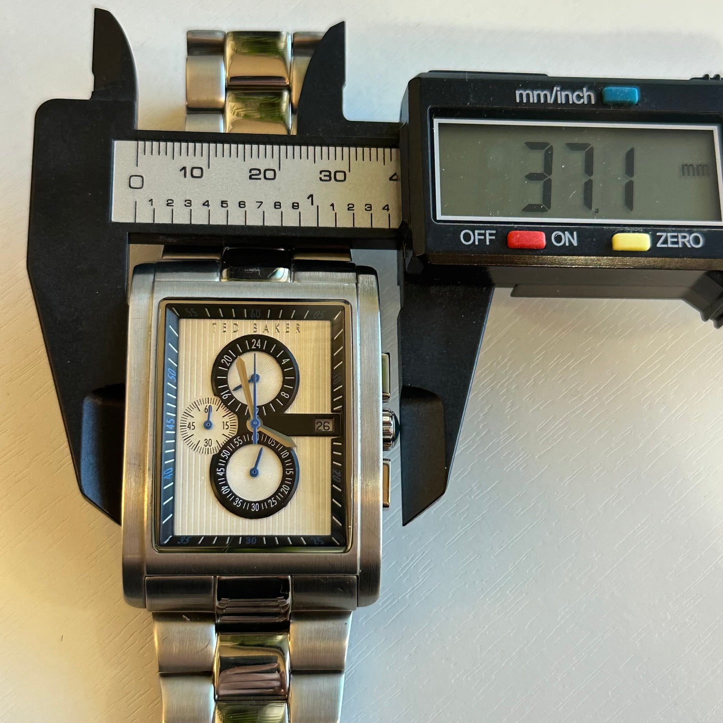 Reloj Ted Baker Hombre TE3020 Cronógrafo Estilo británico Año 2005
