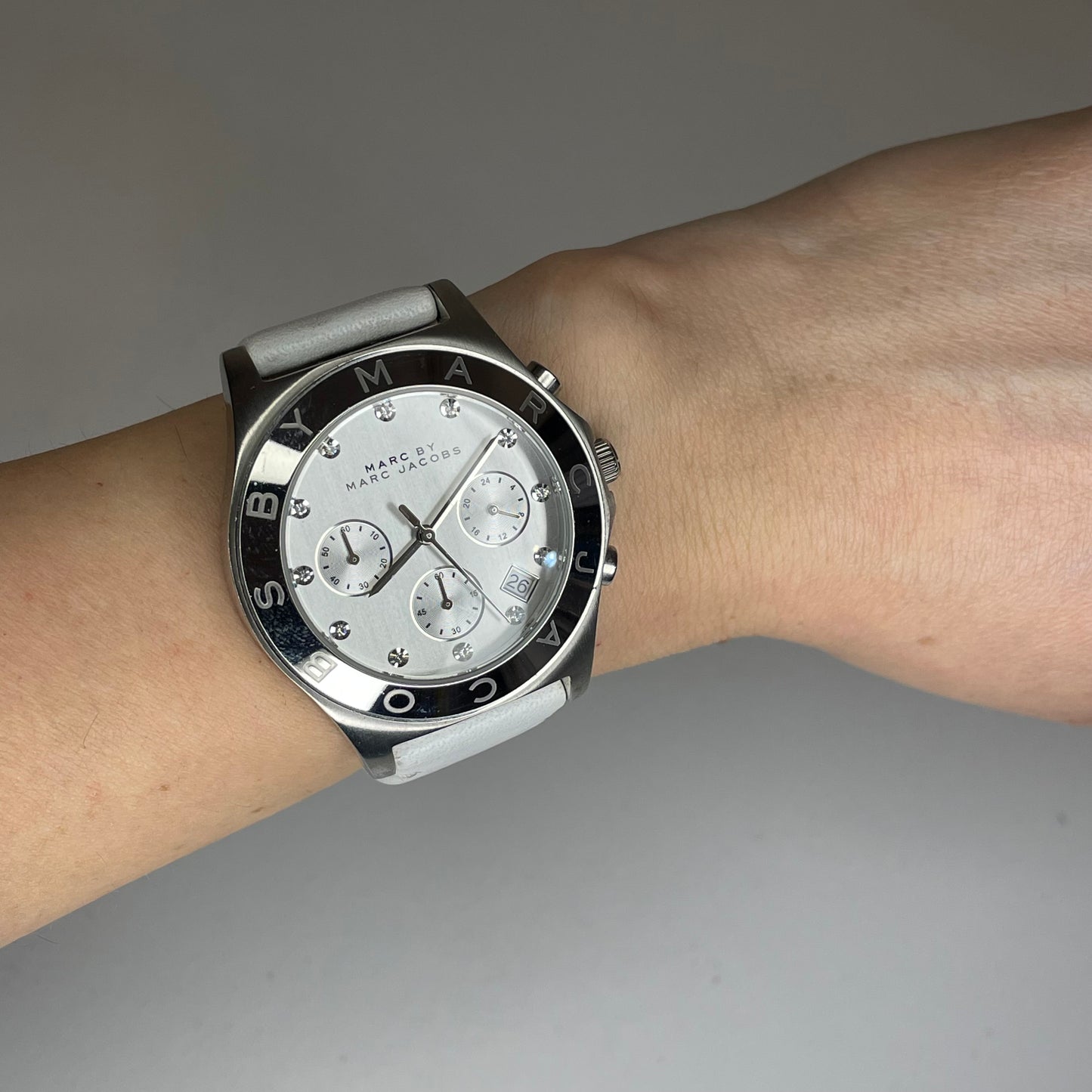 Reloj Marc by Marc Jacobs Blade Chronograph Mujer 2012 Oversized | 40 mm