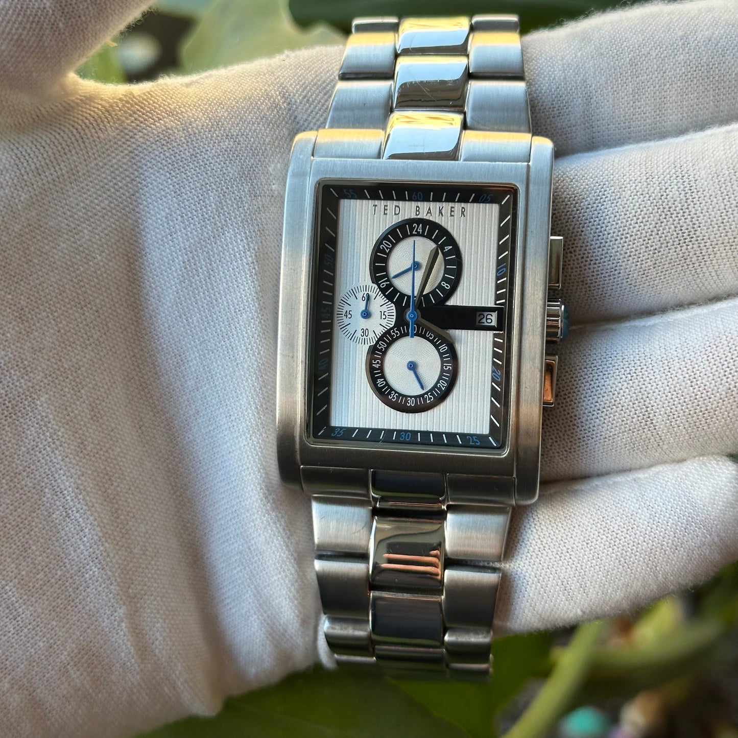 Reloj Ted Baker Hombre TE3020 Cronógrafo Estilo británico Año 2005