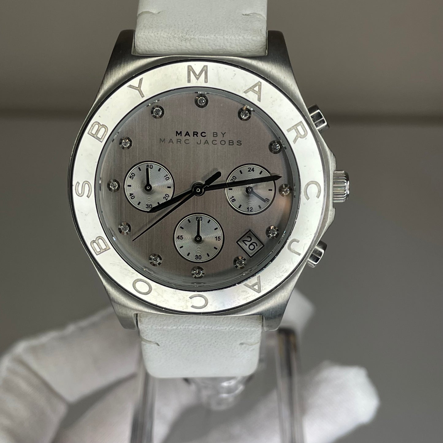Reloj Marc by Marc Jacobs Blade Chronograph Mujer 2012 Oversized | 40 mm