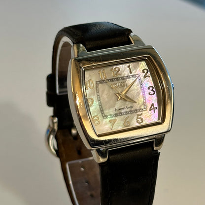 Reloj de Plata 925 ECCLISSI Mujer Años 2000's Madreperla 32mm