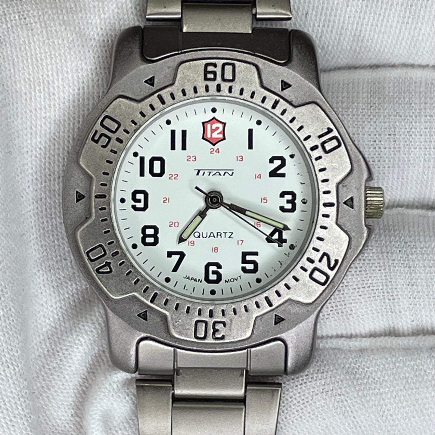 Reloj Titan Deportivo 1996 Hombre / TATA GROUP INDIA / Japan Movt ESCASO