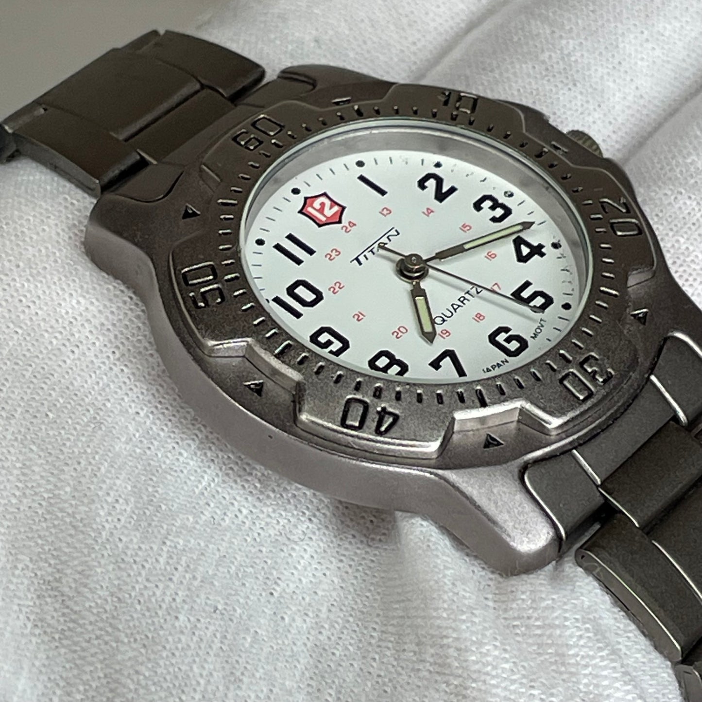 Reloj Titan Deportivo 1996 Hombre / TATA GROUP INDIA / Japan Movt ESCASO