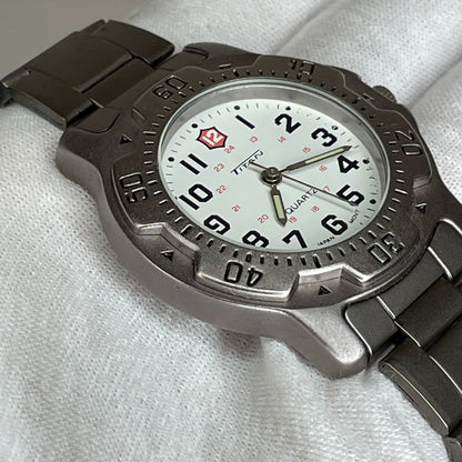 Reloj Titan Deportivo 1996 Hombre / TATA GROUP INDIA / Japan Movt ESCASO