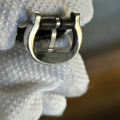 Reloj de Plata 925 ECCLISSI Mujer Años 2000's Madreperla 32mm