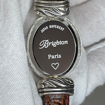 Reloj joya Brighton Paris Año 2000 Art Nouveau Pulsera Reversible | Japan Mov.