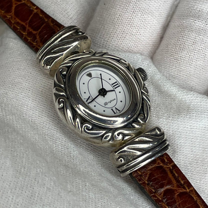 Reloj joya Brighton Paris Año 2000 Art Nouveau Pulsera Reversible | Japan Mov.