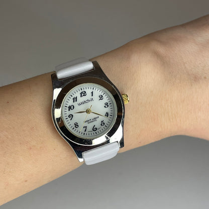 Reloj Watch-It Advance Night Light Mujer 1998 | Iluminación azul | Japan Mov.