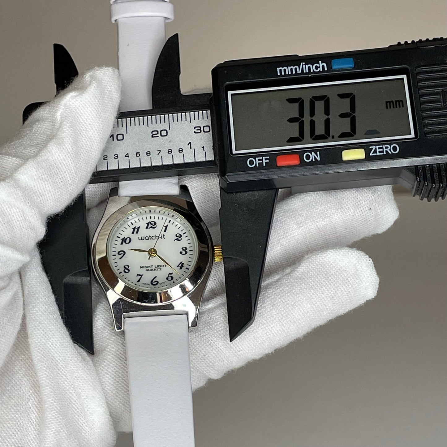 Reloj Watch-It Advance Night Light Mujer 1998 | Iluminación azul | Japan Mov.