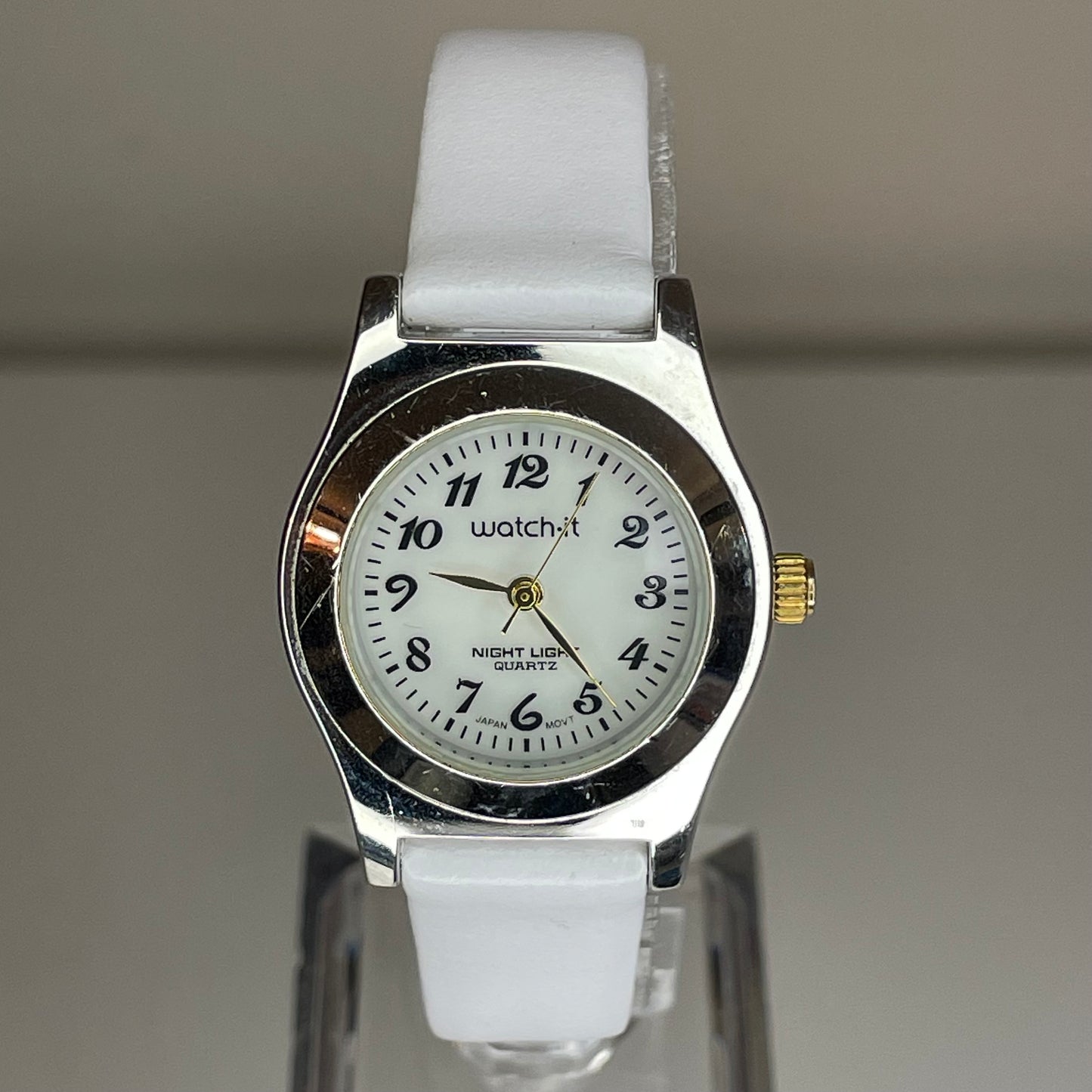 Reloj Watch-It Advance Night Light Mujer 1998 | Iluminación azul | Japan Mov.