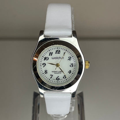 Reloj Watch-It Advance Night Light Mujer 1998 | Iluminación azul | Japan Mov.