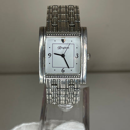 Reloj Joya de Diseño Brighton Napa Año 2005 Japan Mov. Rectangular 27 mm