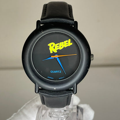 Reloj REBEL Japan Movt 41 mm Hombre Diseño Noventero MUY ESCASO 1992