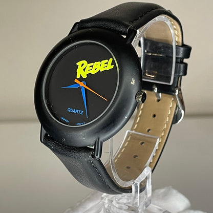Reloj REBEL Japan Movt 41 mm Hombre Diseño Noventero MUY ESCASO 1992