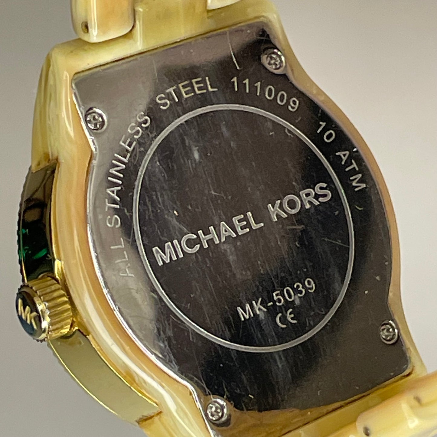 Reloj Michael Kors Mujer MK5039 Multifunción Madreperla y resina efecto horn 2011