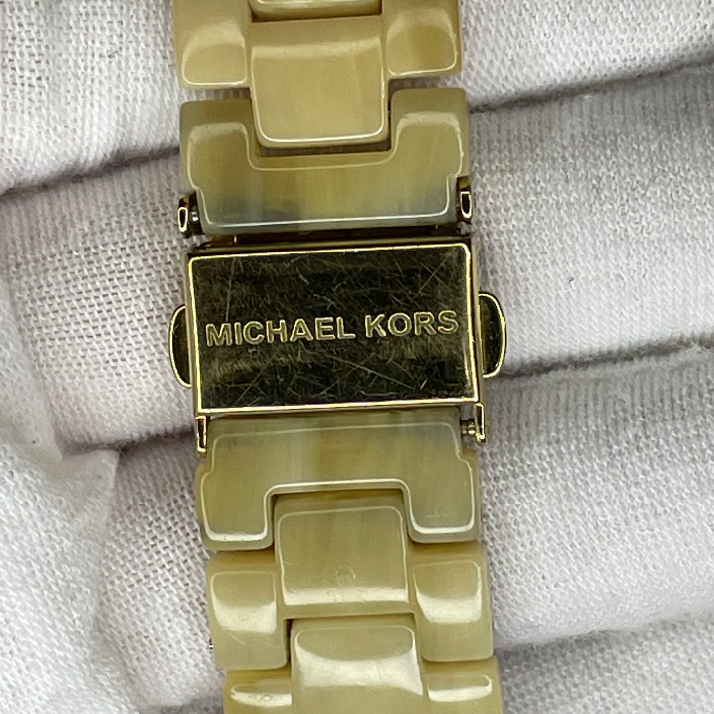 Reloj Michael Kors Mujer MK5039 Multifunción Madreperla y resina efecto horn 2011