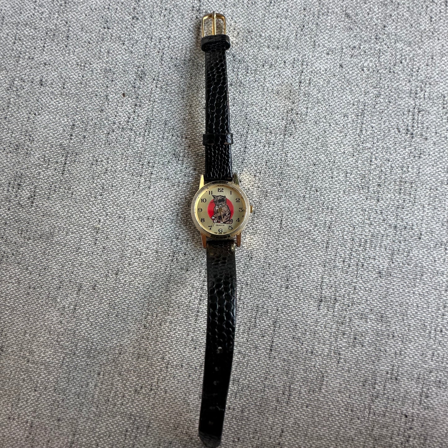 Reloj Vintage Mujer Gato-Ratón 1987 Pieza de colección 25mm Speidel