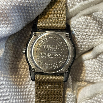 Reloj TIMEX Niño Indiglo Aviador 30mm Años 2000s