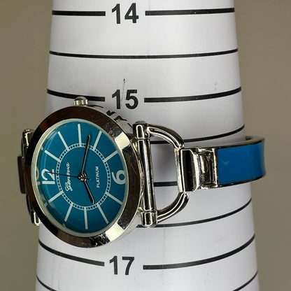 Reloj Geneva Platinum 2732 Blue Cuff Año 2002 Mujer