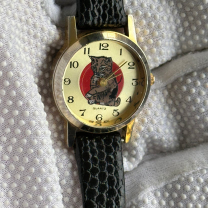 Reloj Vintage Mujer Gato-Ratón 1987 Pieza de colección 25mm Speidel